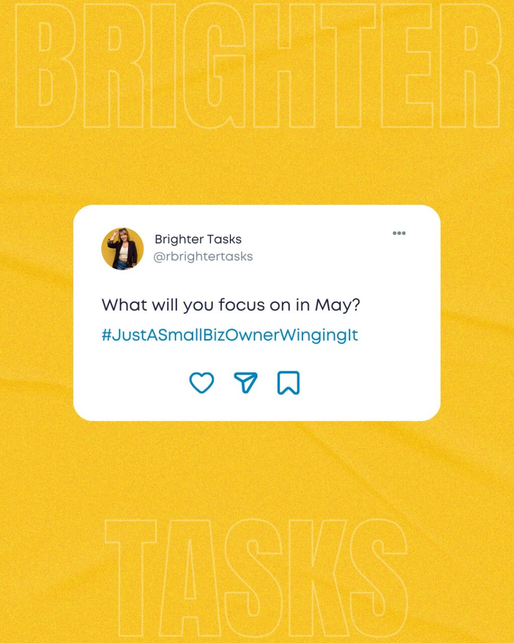 Instagram post from brightertasks. This post is in position 4.